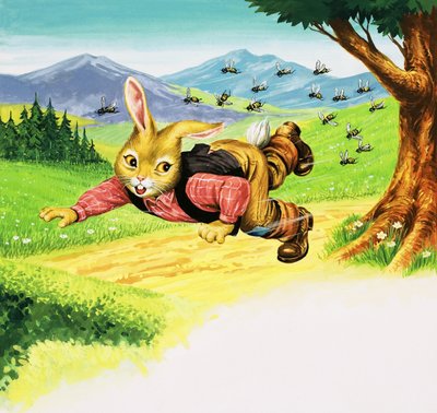 Bär Hase von Henry Charles Fox